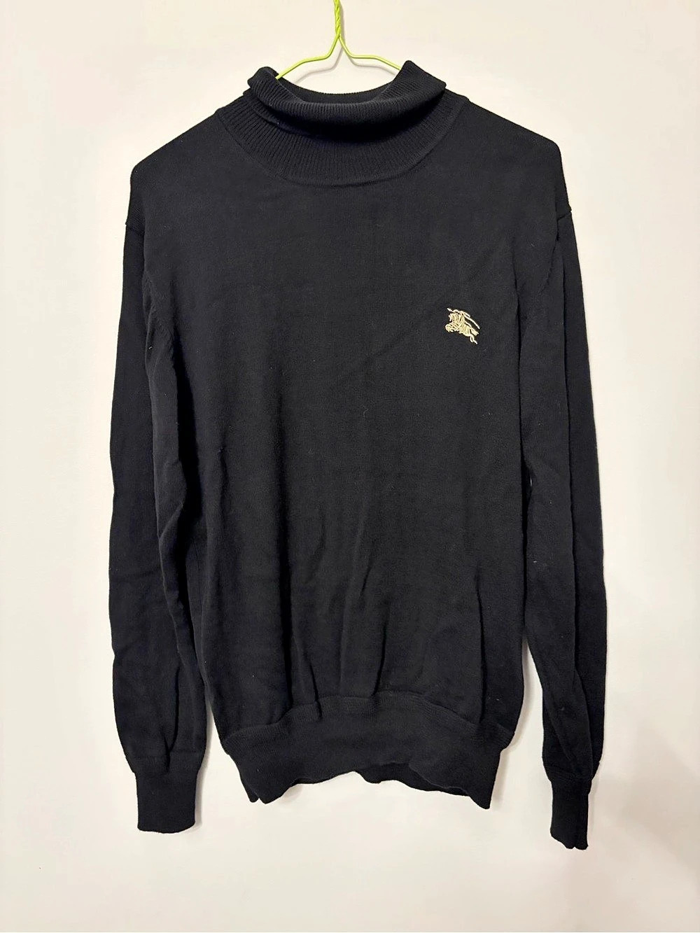 Burberry Black Turtleneck Sweater